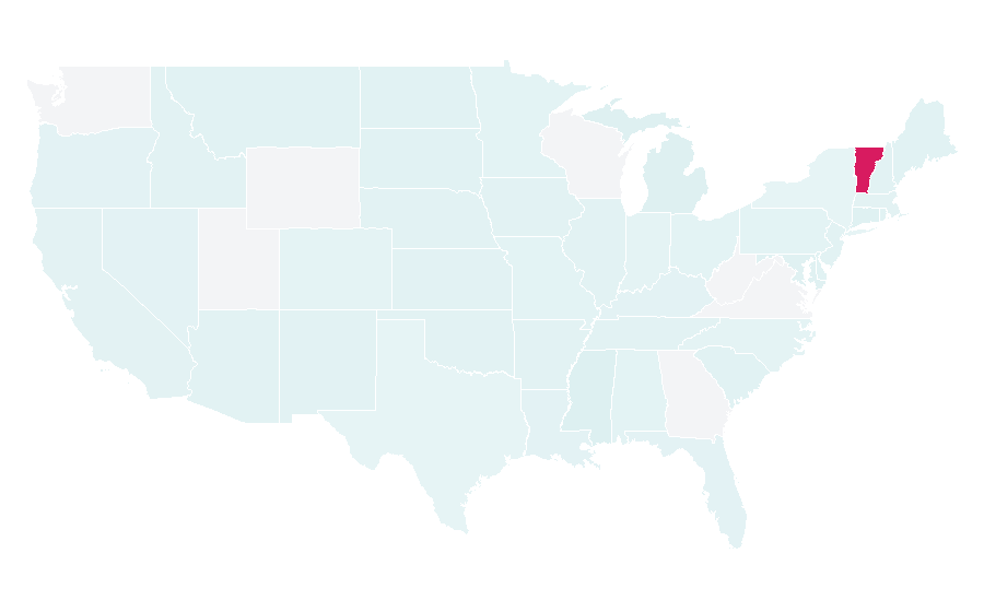 Affinity by region — Live-In Caregiver, United States