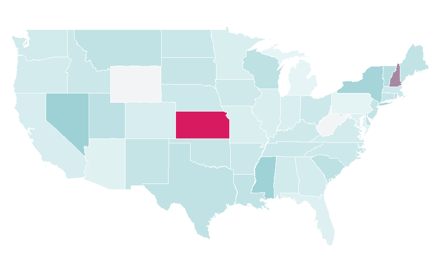 Affinity by region — LIVE MUSIC CLUB, United States