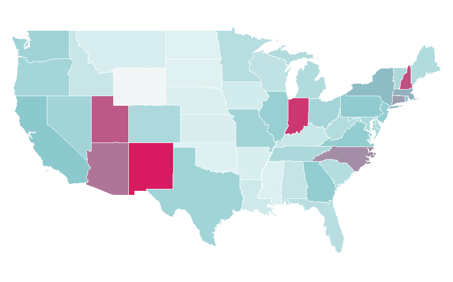 Affinity by region — Live Nation (events promoter), United States