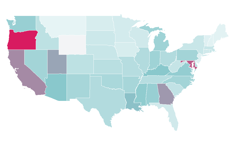 Affinity by region — Logic (rapper), United States