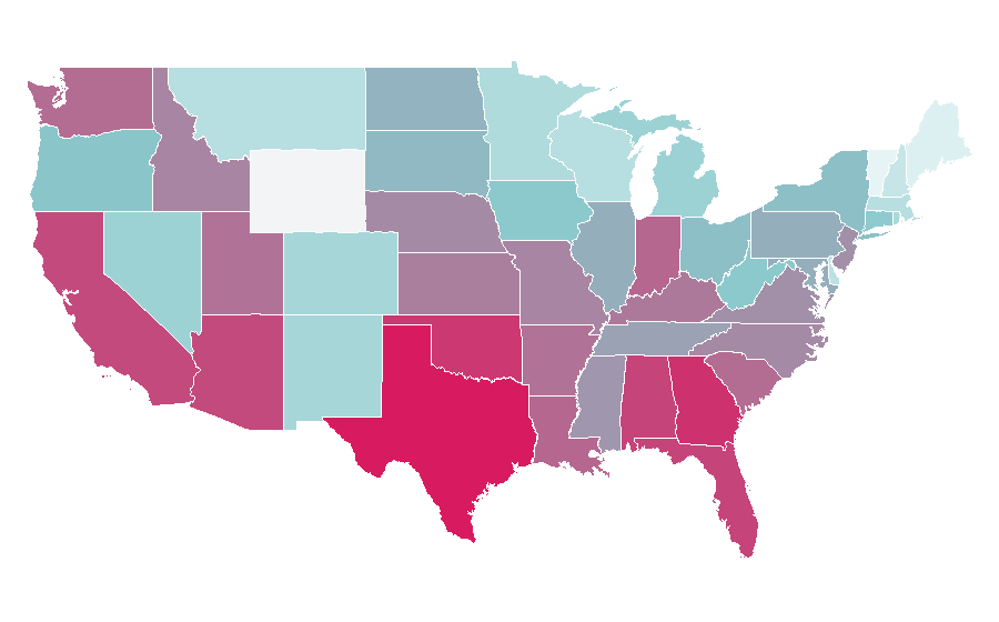 Affinity by region — Logo, United States