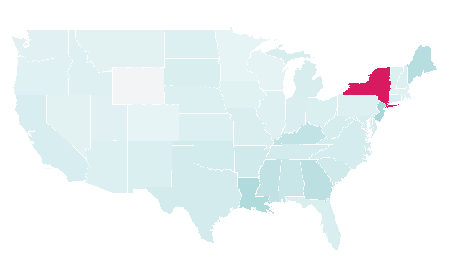 Affinity by region — Lord, United States