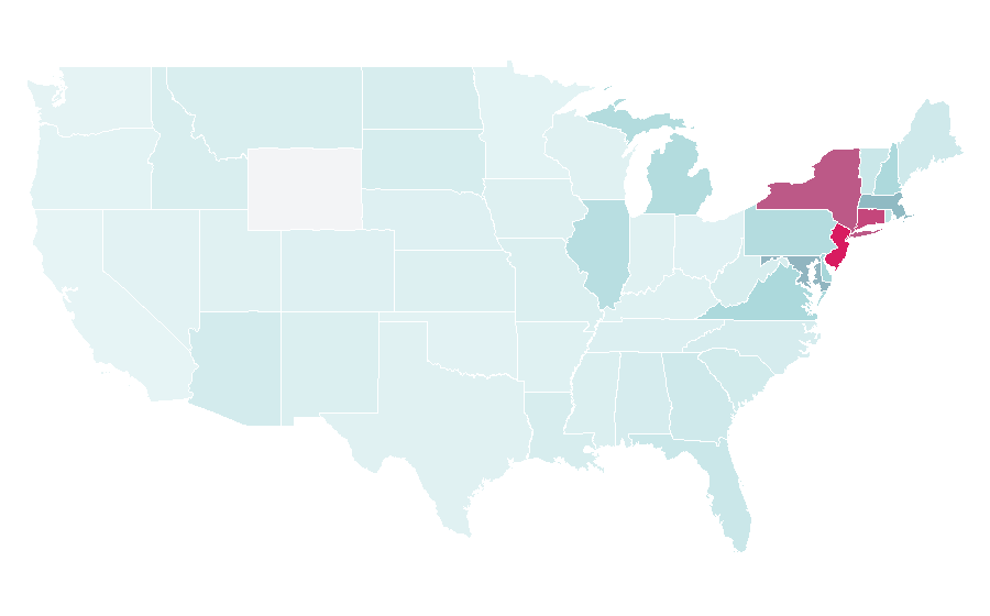 Affinity by region — Lord & Taylor, United States