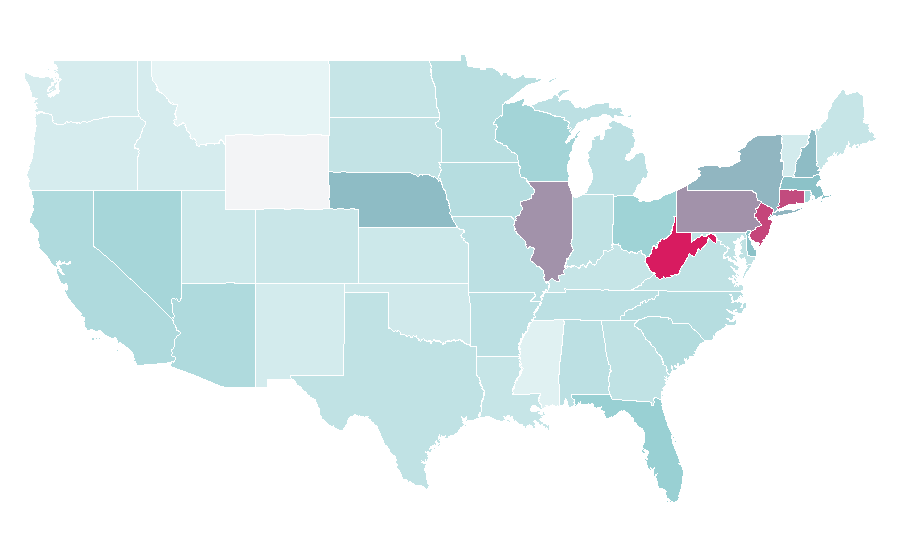 Affinity by region — Lori Greiner, United States