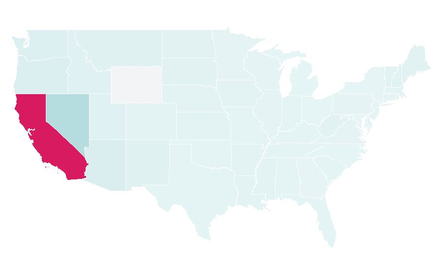 Affinity by region — Los Angeles Zoo, United States