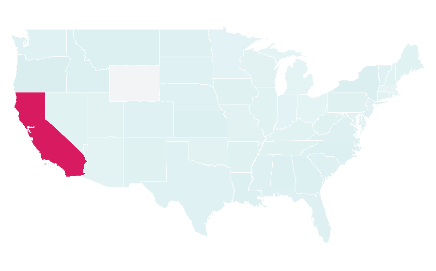 Affinity by region — Lowboy (trailer), United States