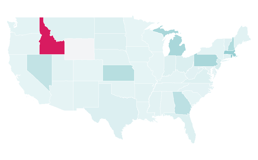 Affinity by region — Luciano, United States