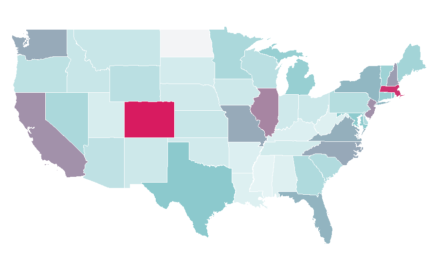 Affinity by region — Lufthansa, United States