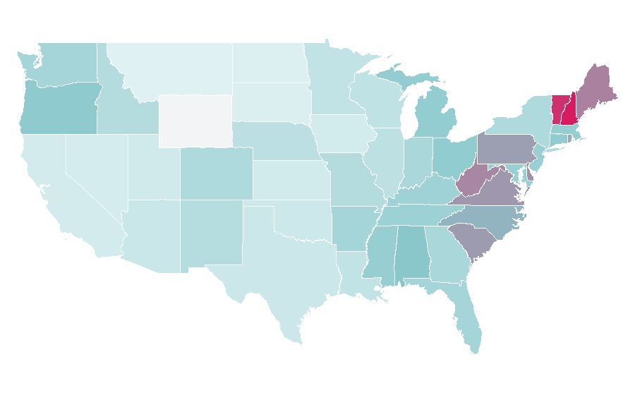Affinity by region — Lumber Liquidators, United States