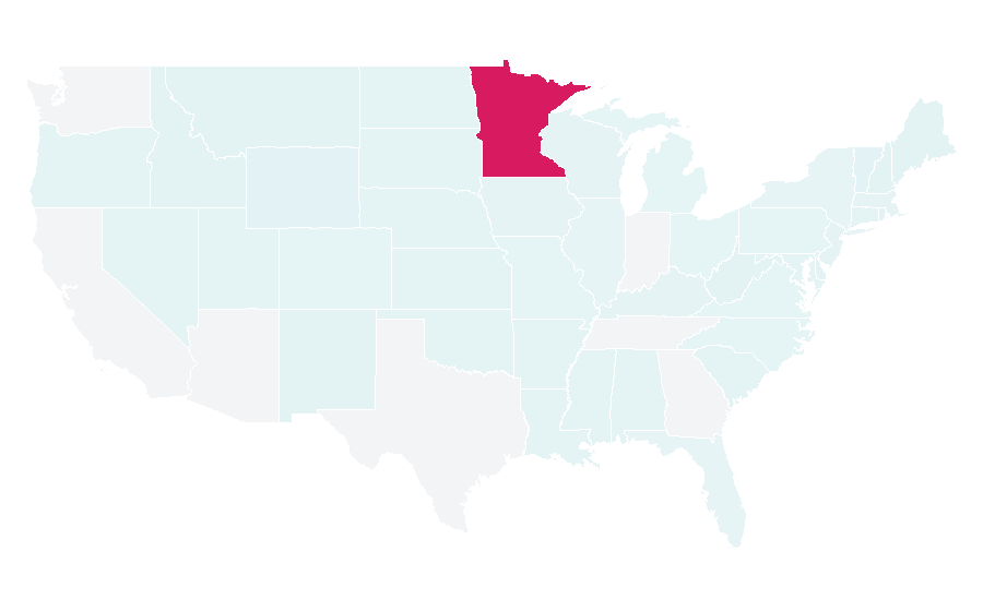 Affinity by region — Lunds & Byerlys, United States
