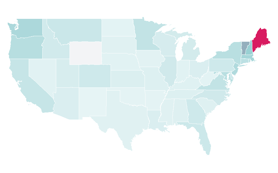 Affinity by region — Lupin, United States