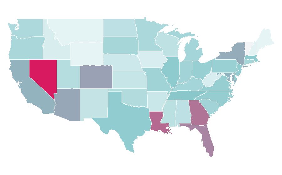 Affinity by region — Lyft, United States