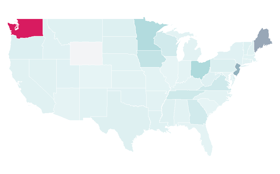 Affinity by region — Mabel, United States