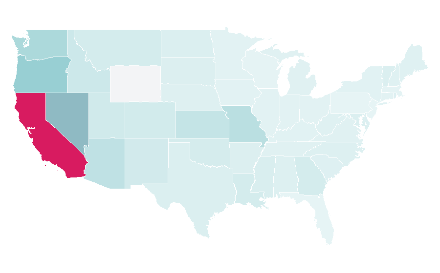 Affinity by region — Mac Dre, United States