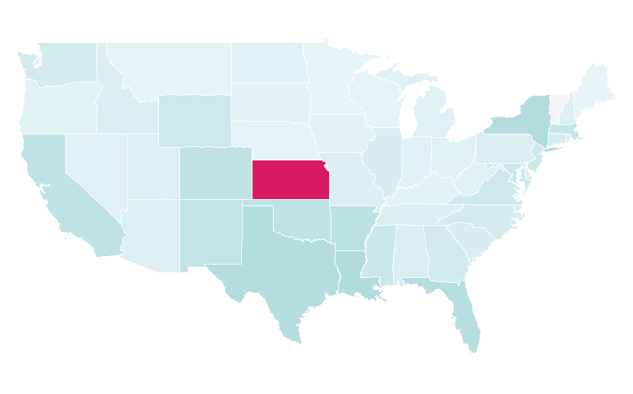 Affinity by region — Machine learning, United States