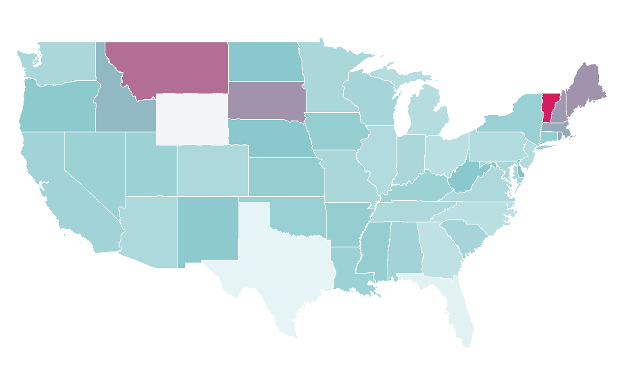 Affinität nach Region — Madchester, USA