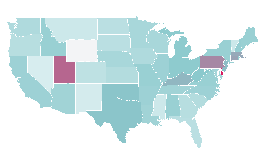 Affinity by region — Maddie Ziegler, United States
