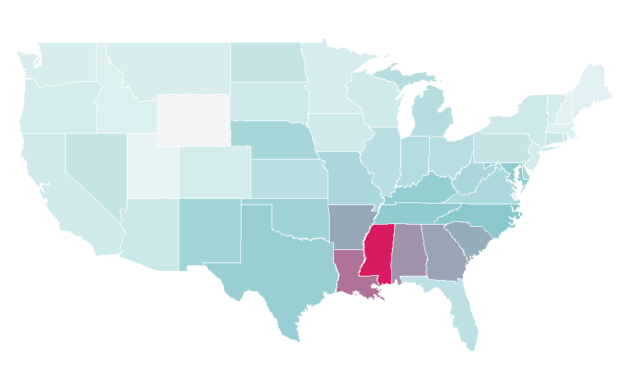 Affinity by region — Madea's Big Happy Family (film), United States