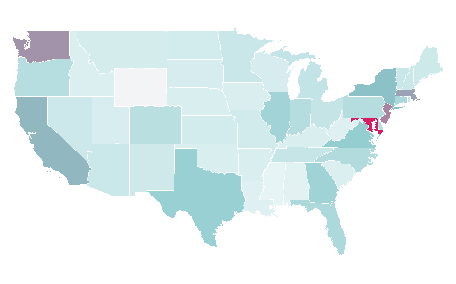 Affinity by region — Maggi, United States