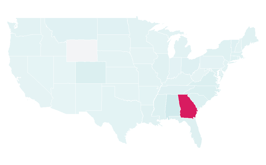 Affinity by region — Magic City (TV series), United States