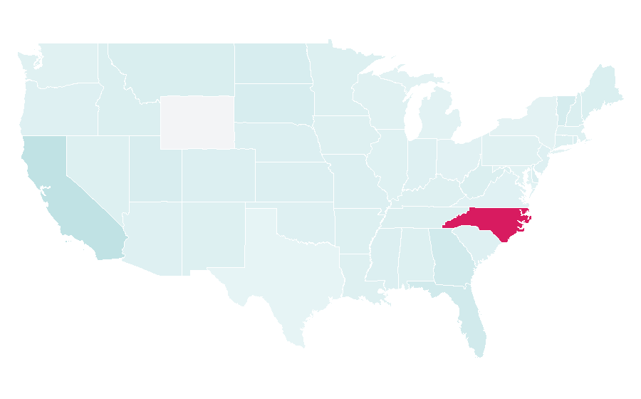 Affinity by region — Main Street, U.S.A., United States