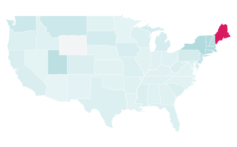 Affinity by region — MainStreet (boy band), United States