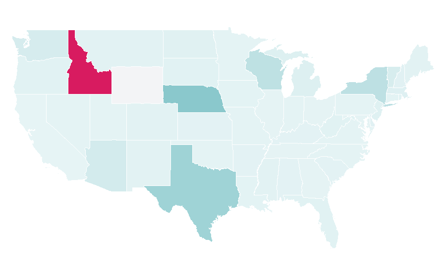 Affinity by region — Majestic Theatre (San Antonio), United States