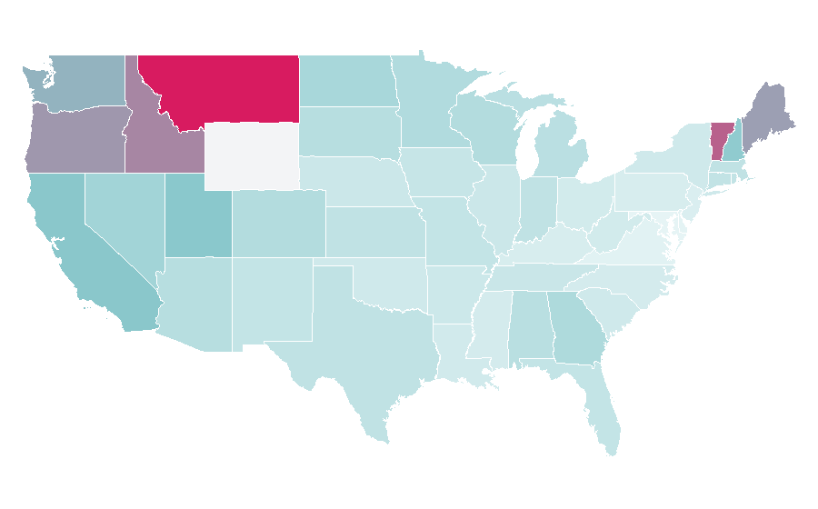 Affinity by region — Makita, United States