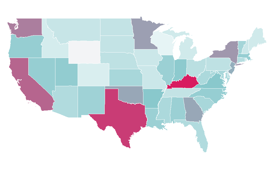 Affinity by region — Malé, United States