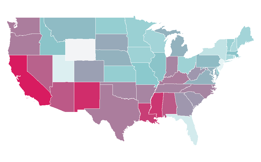 Affinity by region — Malt liquor, United States