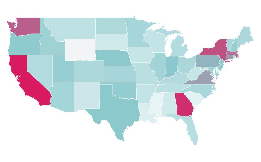 Affinity by region — Mao Zedong, United States