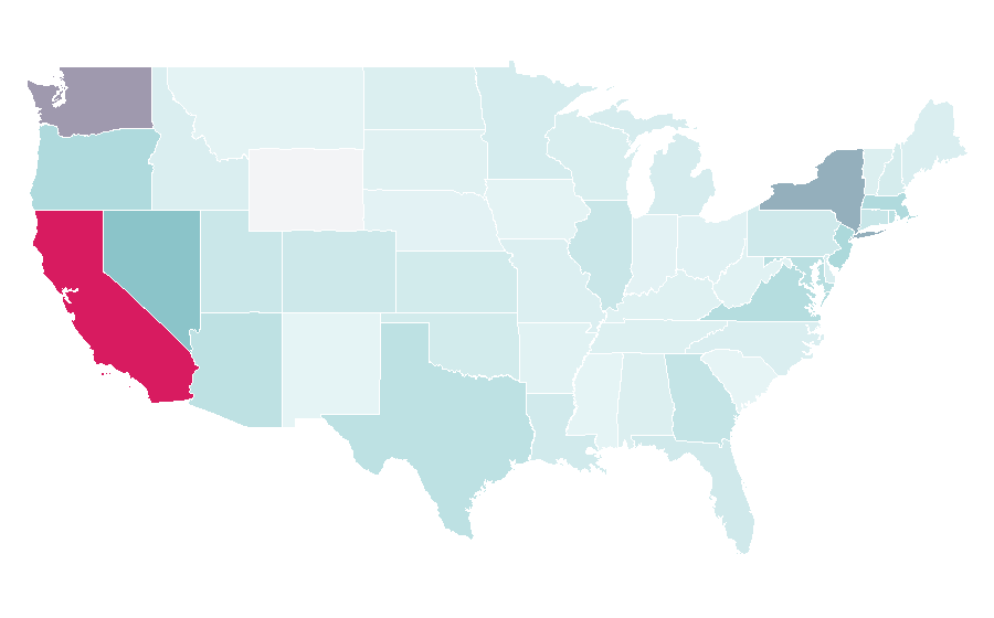 Affinity by region — MapleStory, United States