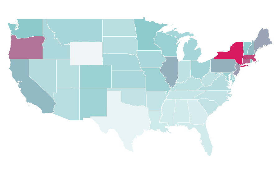 Affinity by region — Marathonmann, United States