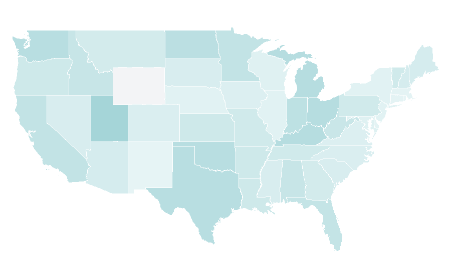 Affinity by region — Marauders (comics), United States
