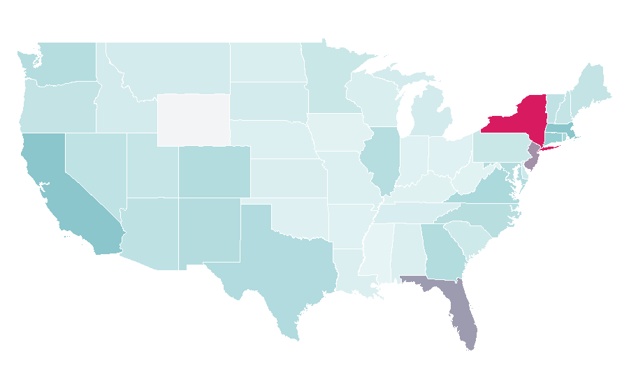 Affinity by region — Marbella, United States
