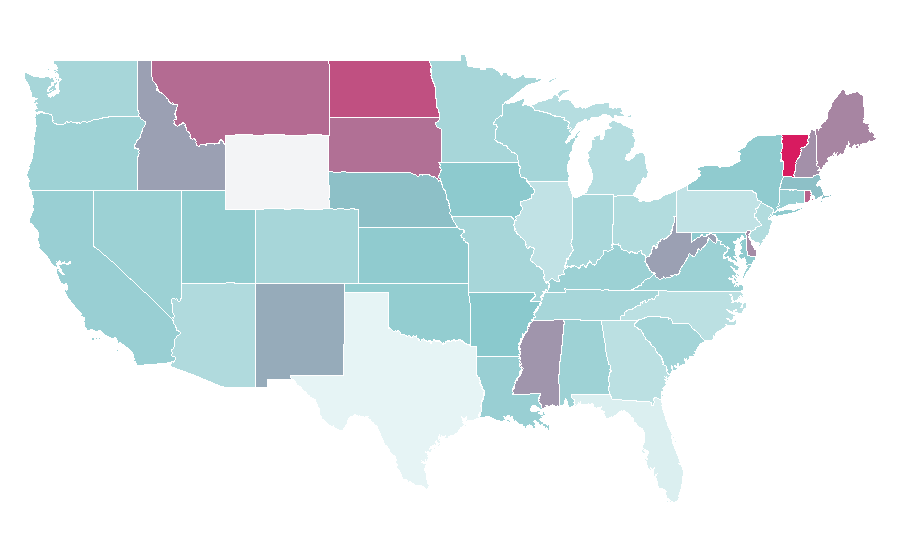 Affinity by region — Mariinsky Ballet, United States