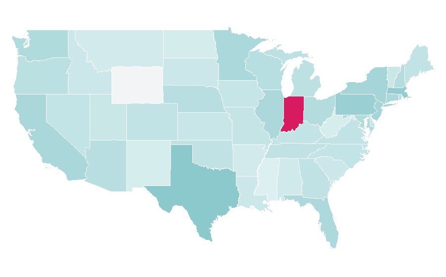 Affinity by region — Mark Cuban, United States