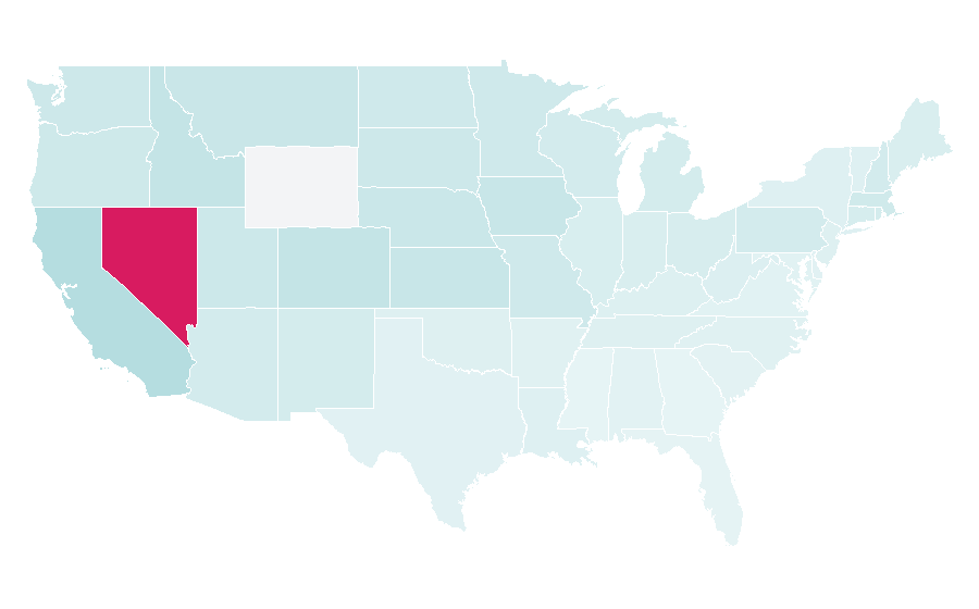 Affinity by region — Mark Davis (snooker player), United States