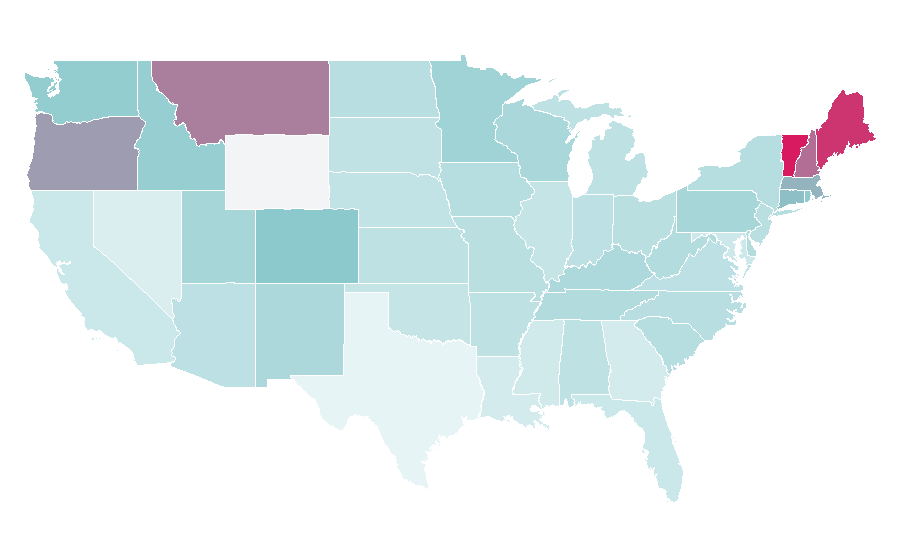 Affinity by region — Mark Knopfler, United States