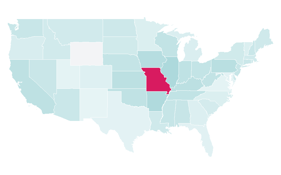 Affinity by region — Mark McGwire, United States