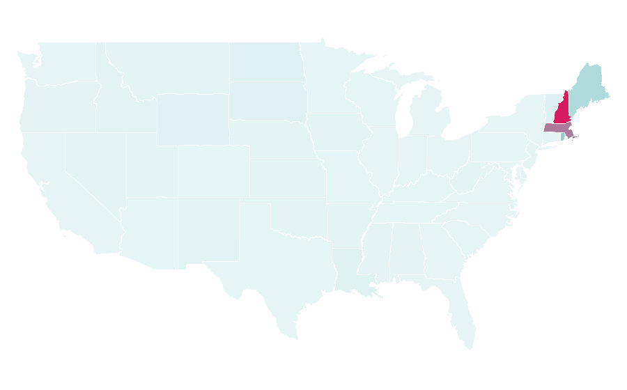 Affinity by region — Market basket, United States