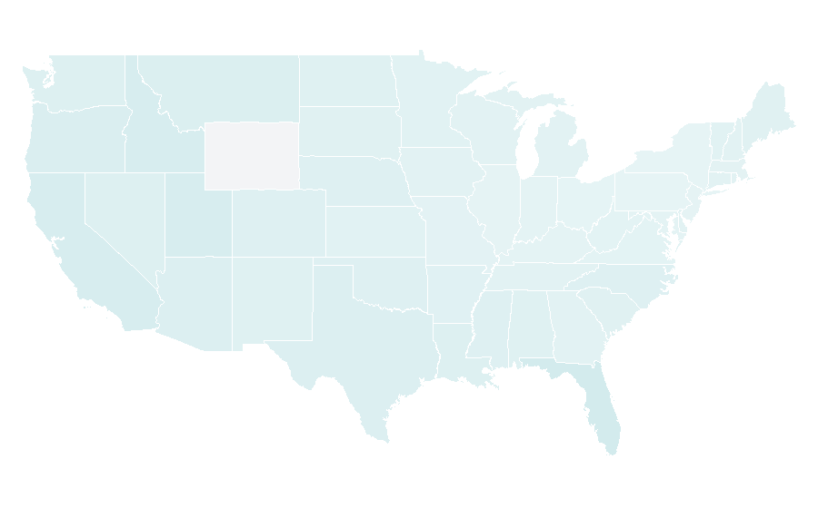 Affinity by region — Marlin fishing, United States