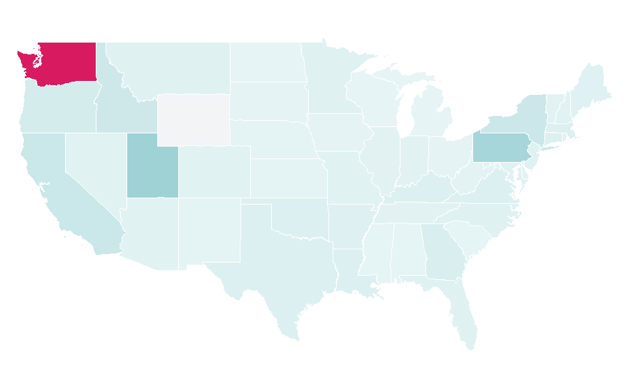 Affinity by region — Marmalade, United States
