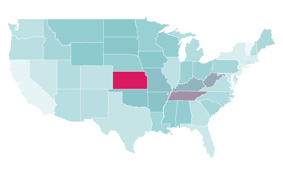 Affinity by region — Martina McBride, United States