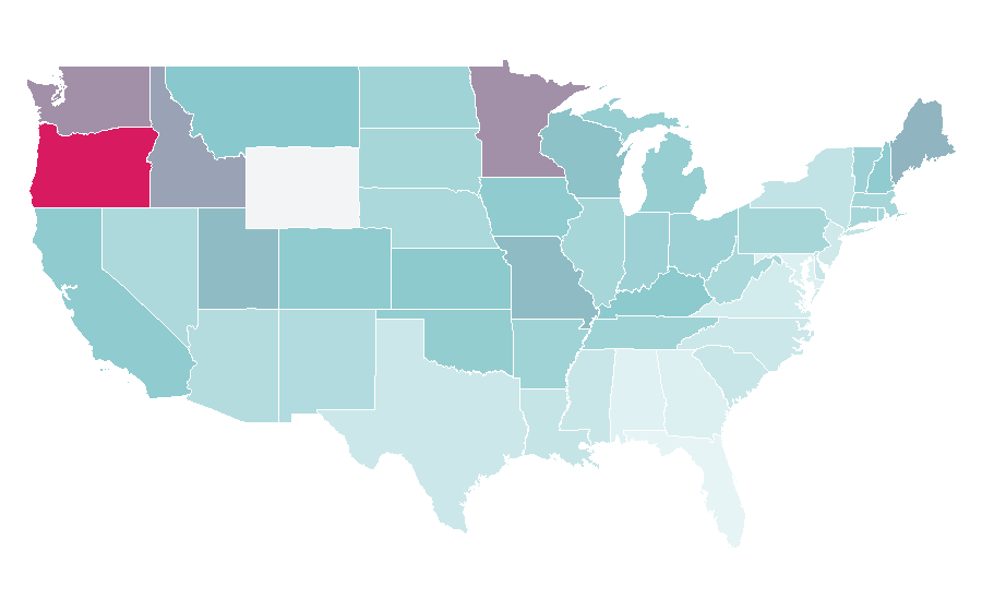 Affinity by region — Matchstick Men, United States