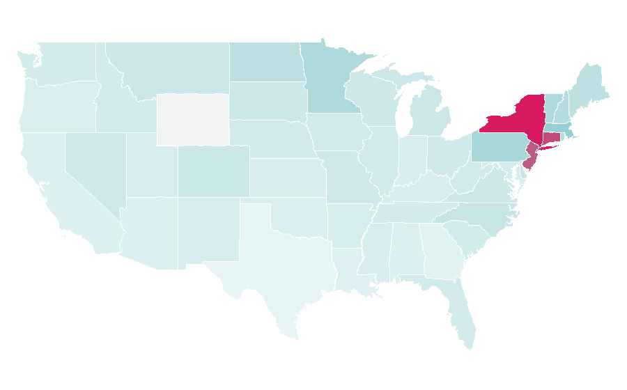 Affinity by region — Matt Rempe, United States