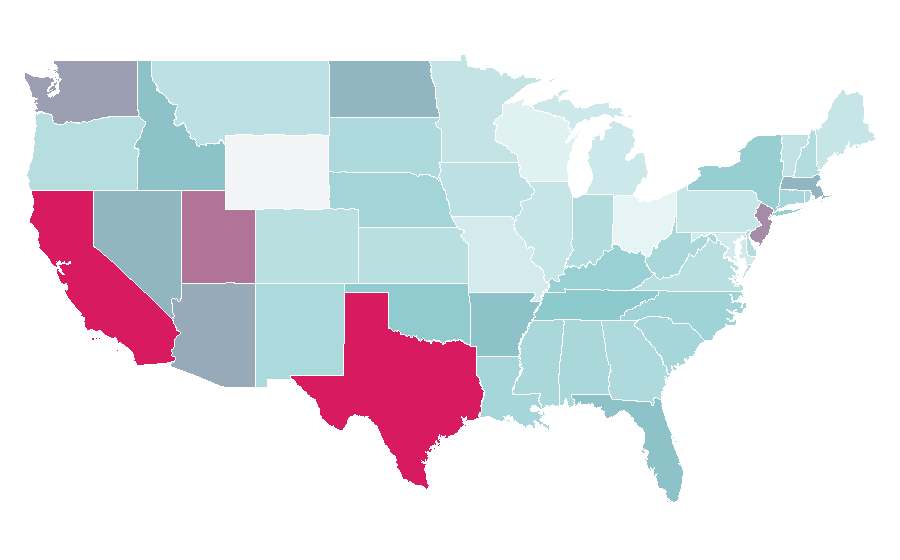 Affinity by region — Maxi-Cosi, United States