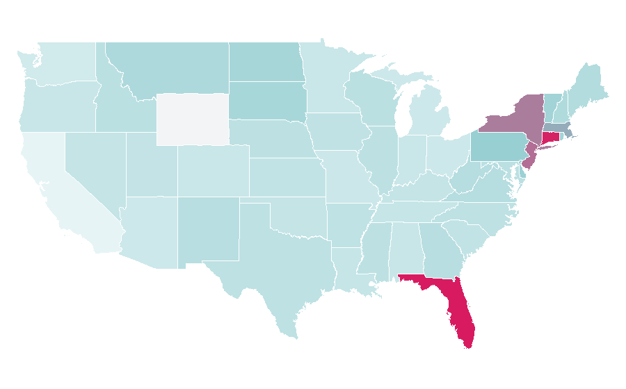 Affinity by region — Mayagüez, Puerto Rico, United States