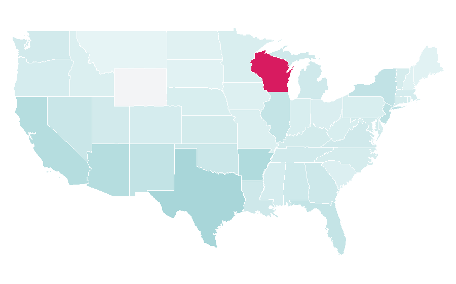 Affinity by region — Maybelline, United States