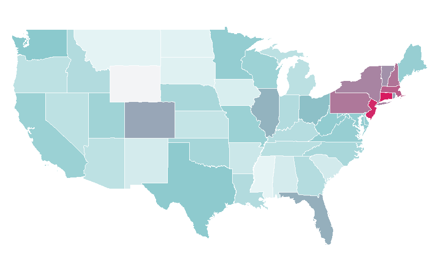 Affinity by region — Mazda CX-30, United States